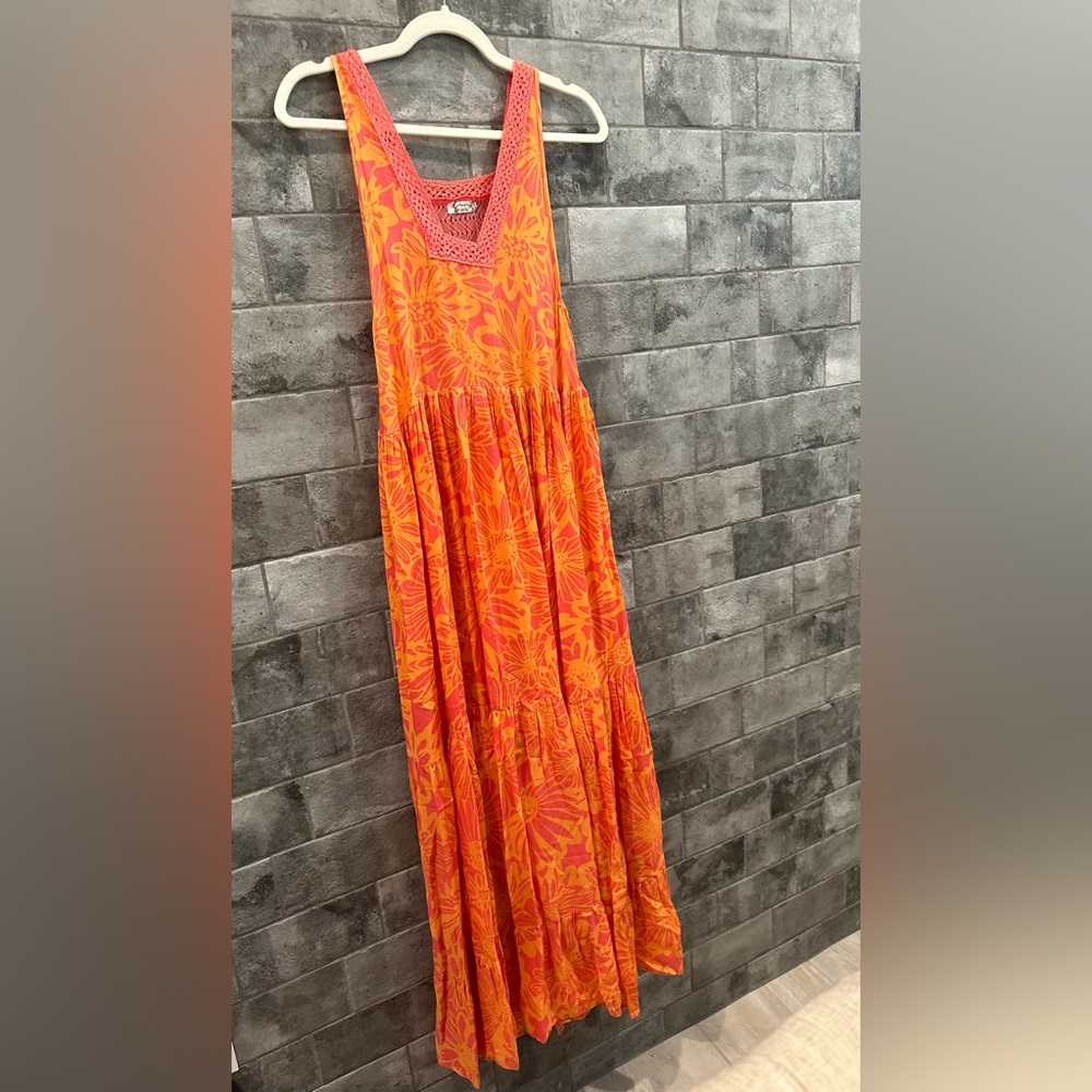 Free People Floral Maxi Dress